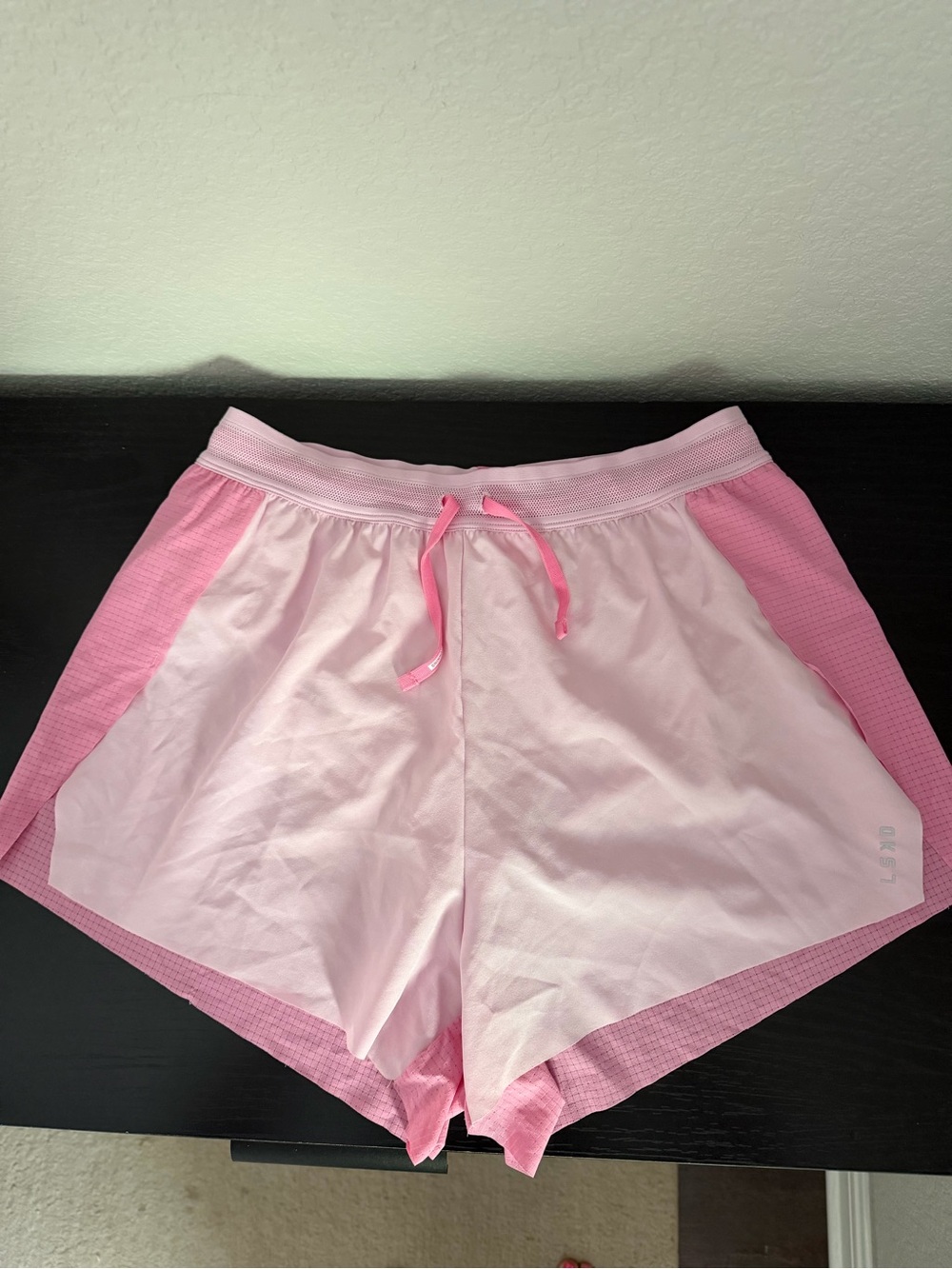 LSKD Accelerate 3" Mid-Rise Running Shorts - Pink - Picture 4 of 5